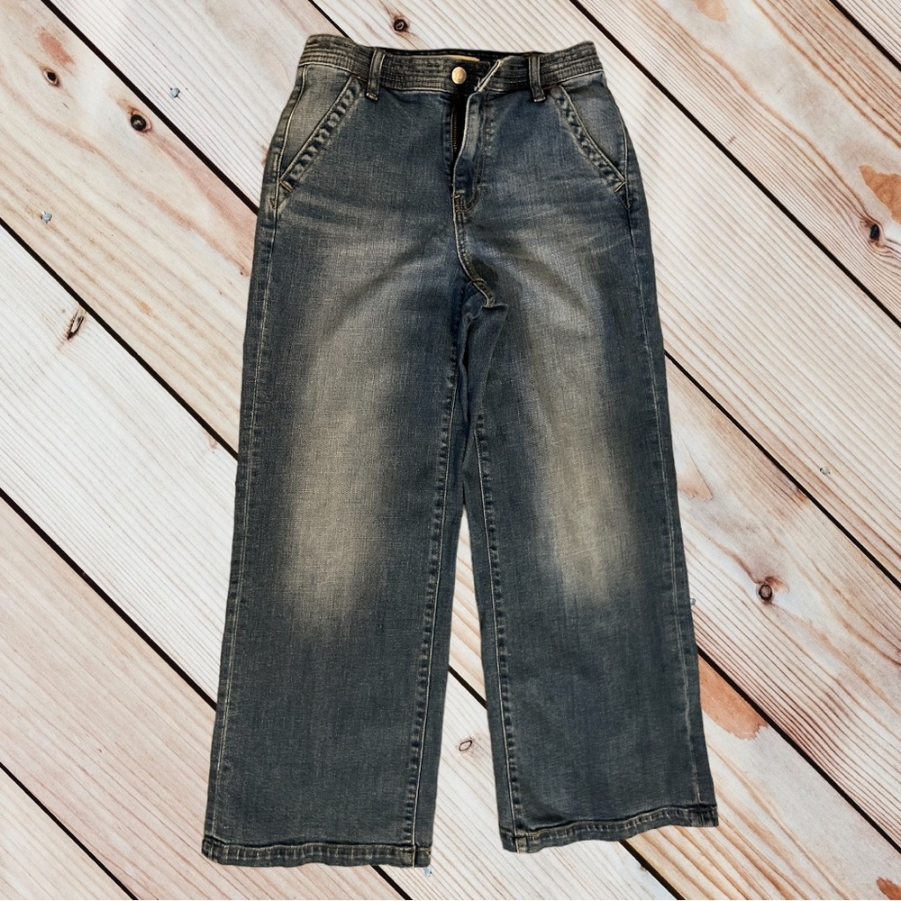 GAP 1969 DISTRESSED WIDE LEG WOMAN’S JEANS